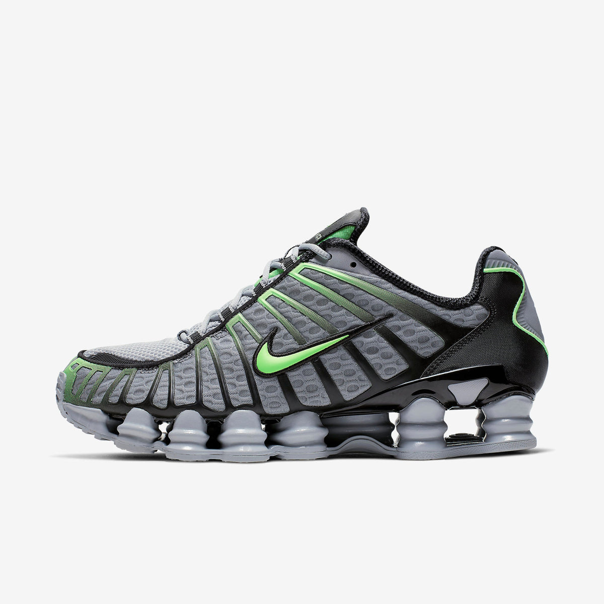 Nike Shox TL - Wolf Grey Lime Blast